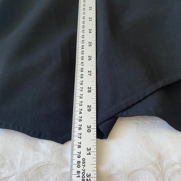 Abercrombie &‎ Fitch Women's Black Long Sleeve V-neck Romper Dress Size 6 - Picture 12 of 15